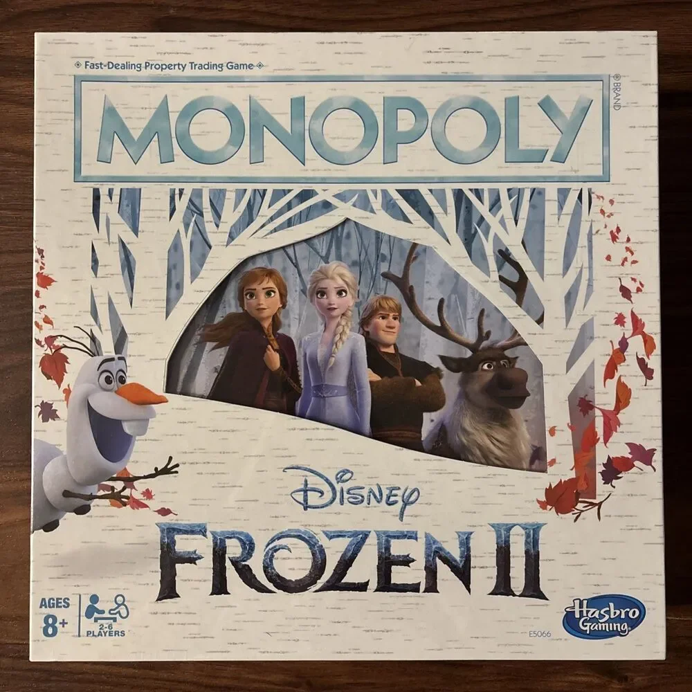 Hasbro Monopoly: Disney Frozen 2 Board Game - E5066